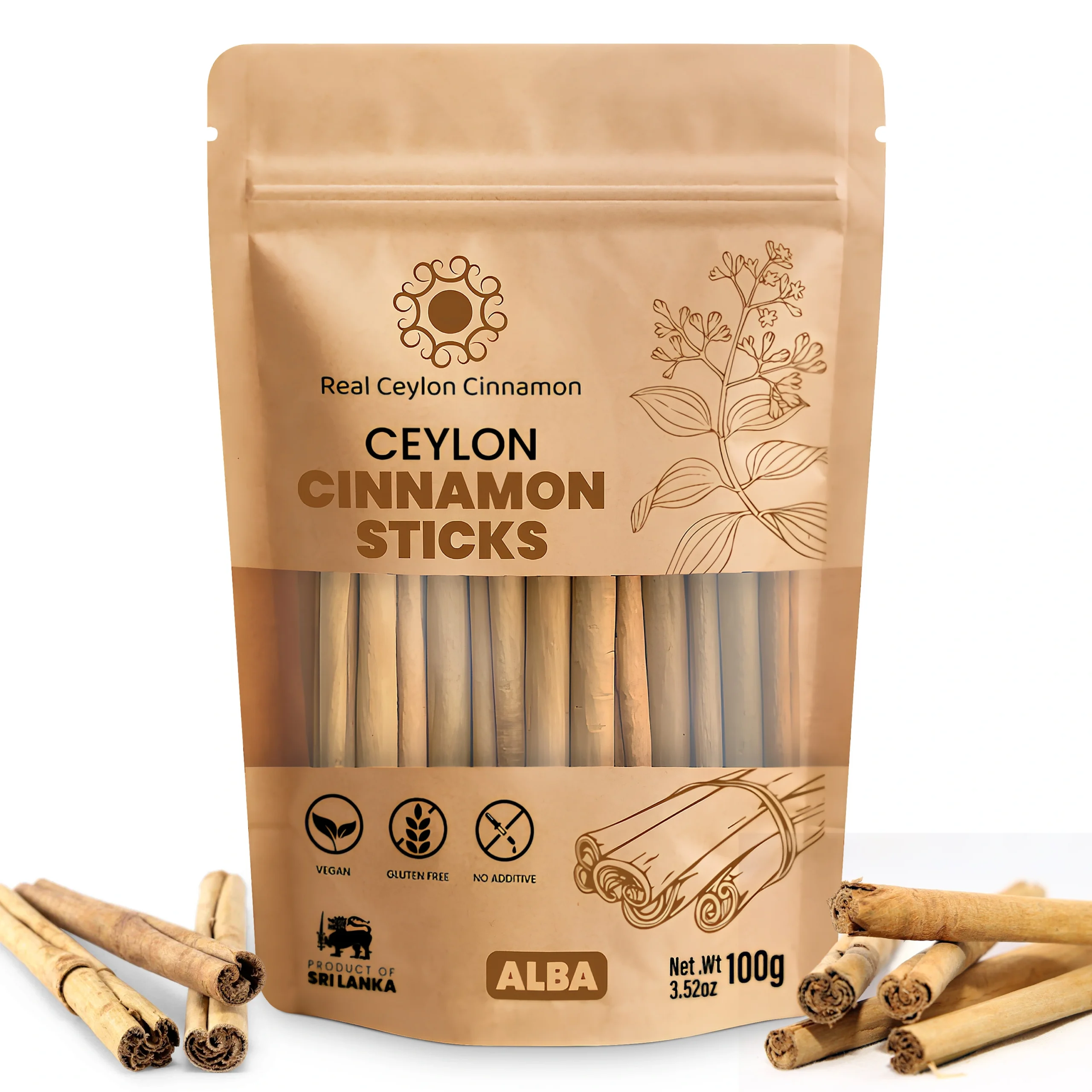 Alba Ceylon Cinnamon Sticks - Image 3