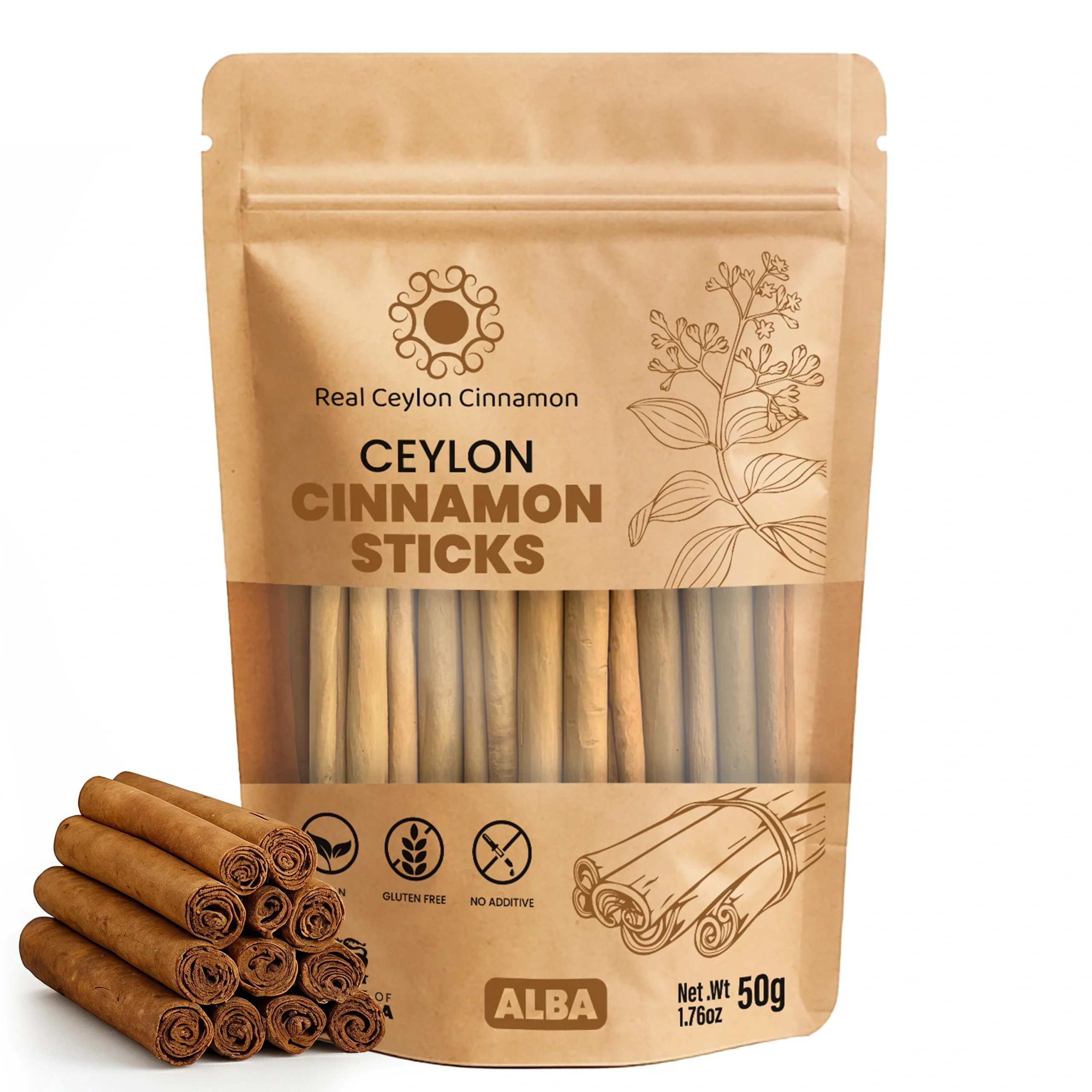 Alba Ceylon Cinnamon Sticks - Image 4