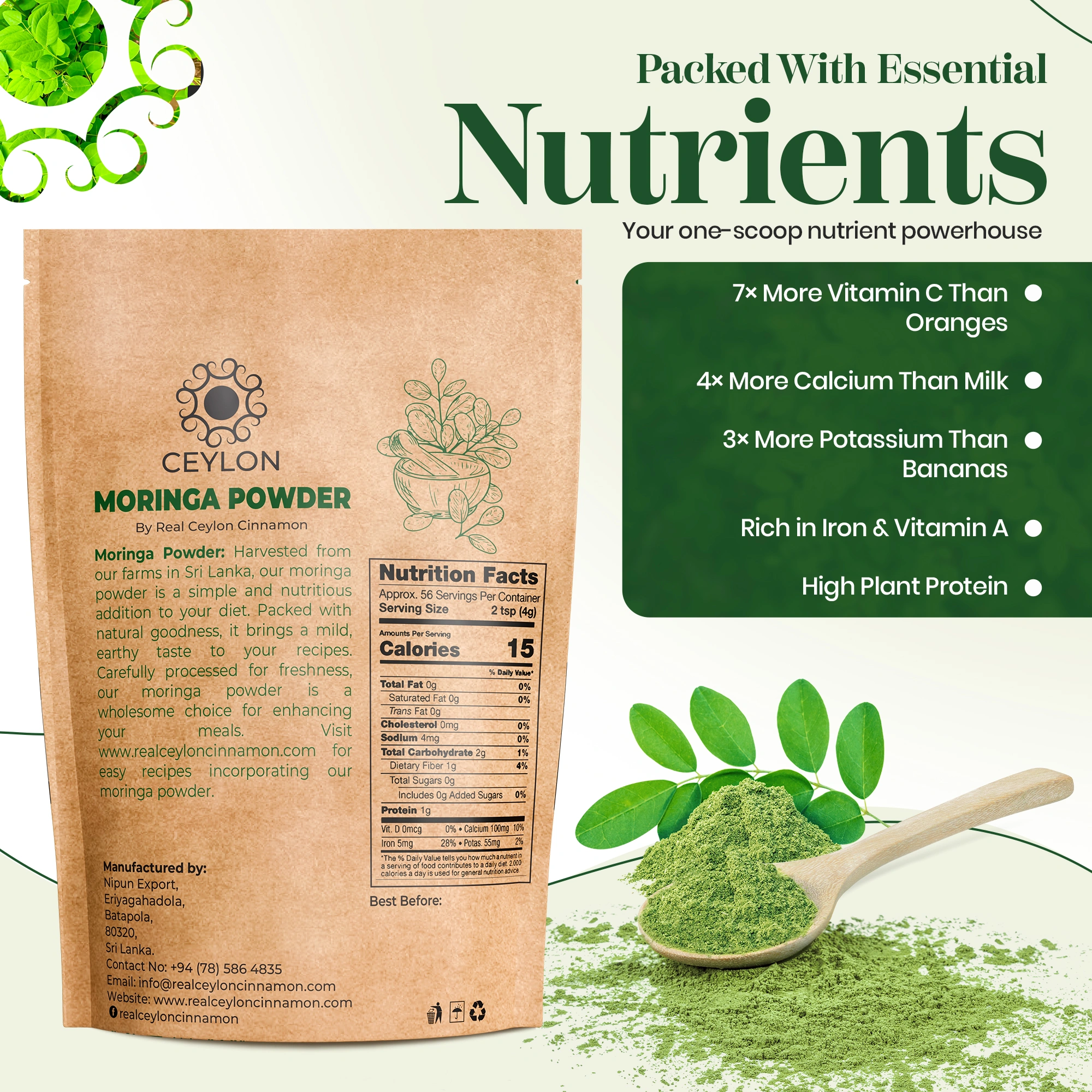 Premium Moringa Powder - Image 3