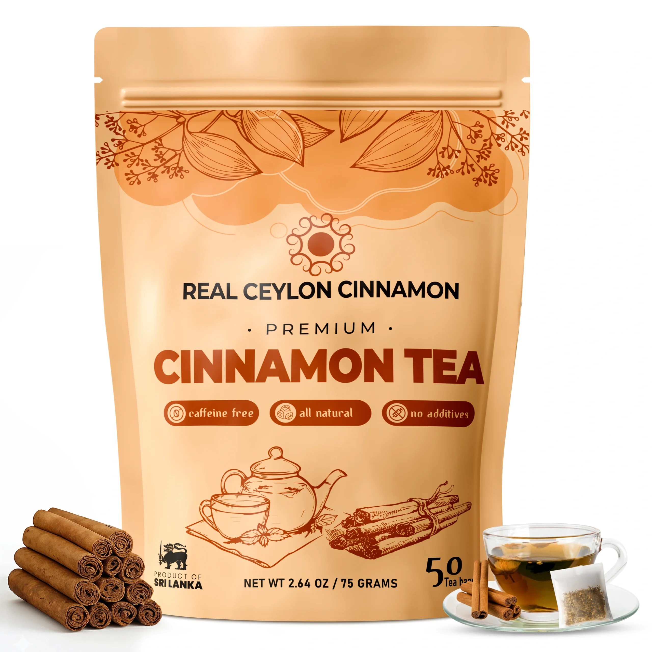 Ceylon Cinnamon Tea Bags