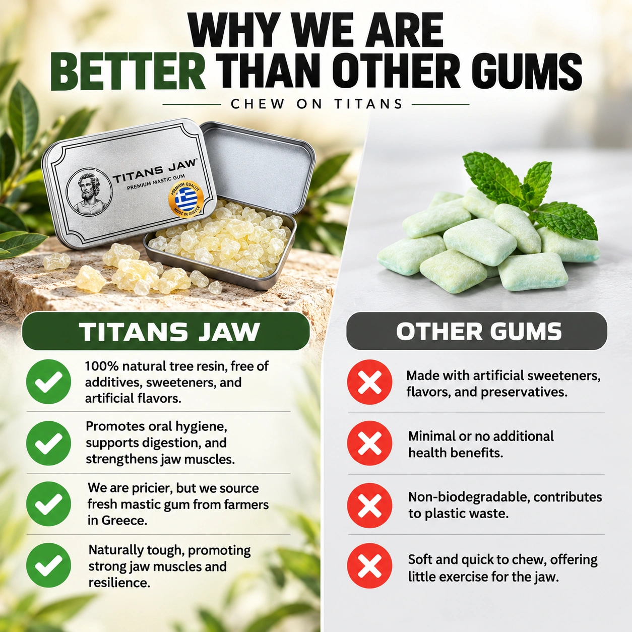 Medium Tears Mastic Gum - Image 4